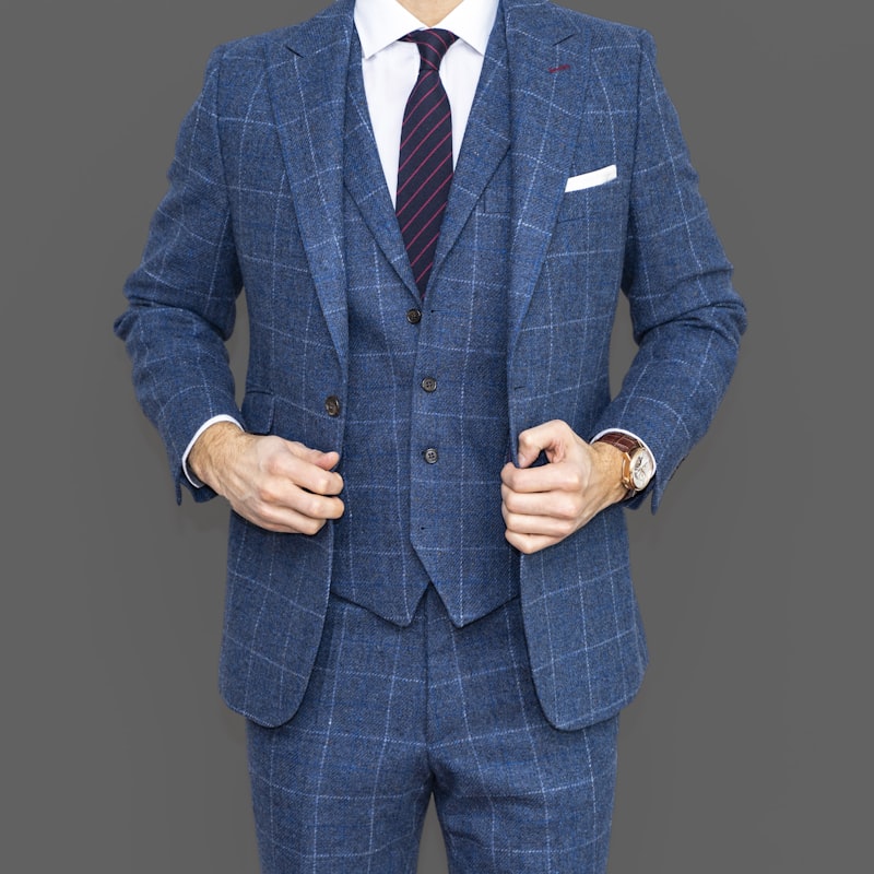 Editorial outfit direction on stylist workspace